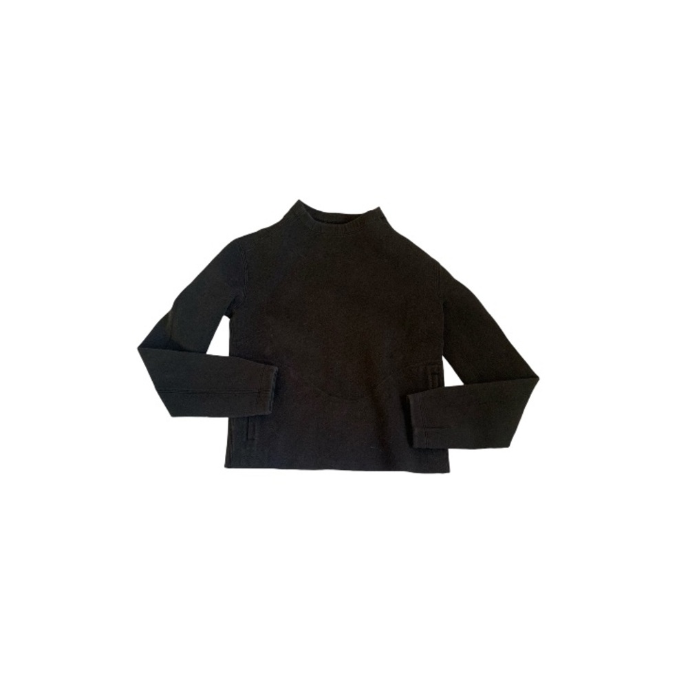 Lululemon Black Mock Neck Sweatshirt - Women’s Size 2